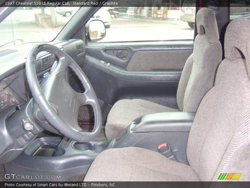 Standard Red / Graphite 1997 Chevrolet S10 LS Regular Cab