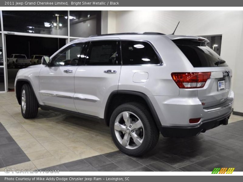 Bright Silver Metallic / Black 2011 Jeep Grand Cherokee Limited