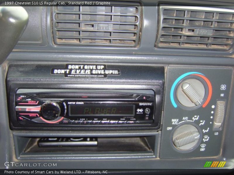 Standard Red / Graphite 1997 Chevrolet S10 LS Regular Cab