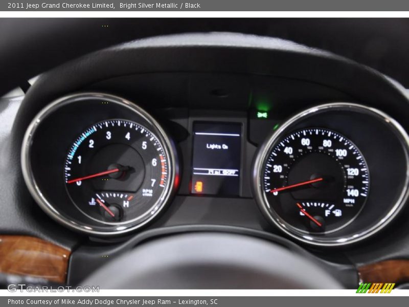  2011 Grand Cherokee Limited Limited Gauges