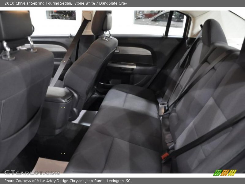 Stone White / Dark Slate Gray 2010 Chrysler Sebring Touring Sedan