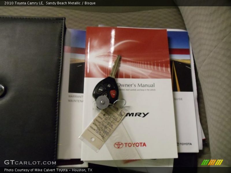 Sandy Beach Metallic / Bisque 2010 Toyota Camry LE