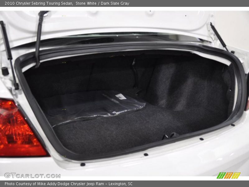 Stone White / Dark Slate Gray 2010 Chrysler Sebring Touring Sedan