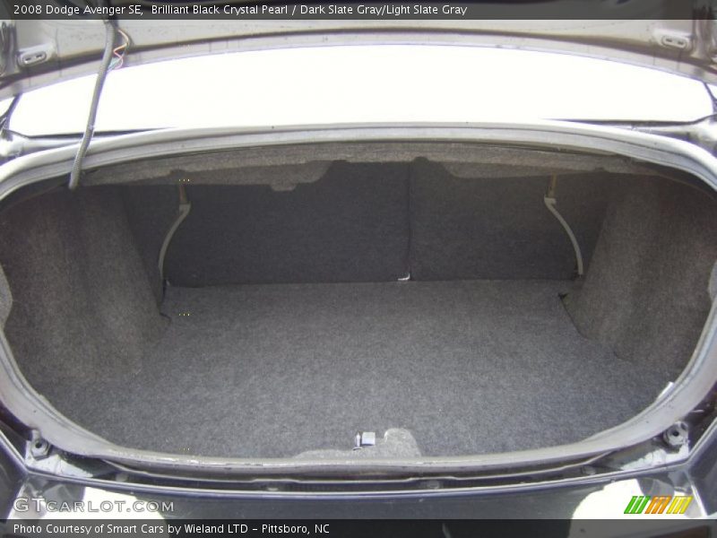Brilliant Black Crystal Pearl / Dark Slate Gray/Light Slate Gray 2008 Dodge Avenger SE