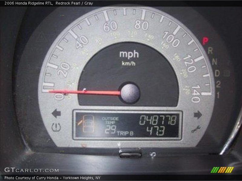 Redrock Pearl / Gray 2006 Honda Ridgeline RTL