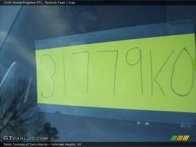 Redrock Pearl / Gray 2006 Honda Ridgeline RTL