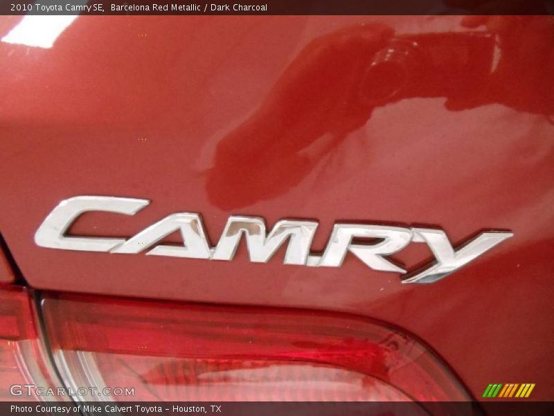 Barcelona Red Metallic / Dark Charcoal 2010 Toyota Camry SE