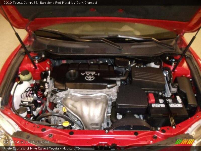 Barcelona Red Metallic / Dark Charcoal 2010 Toyota Camry SE