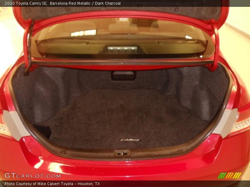 Barcelona Red Metallic / Dark Charcoal 2010 Toyota Camry SE