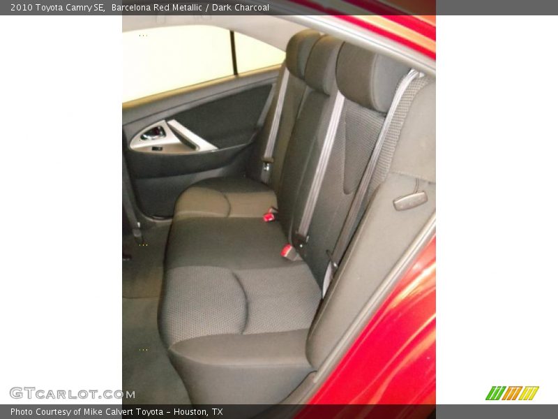Barcelona Red Metallic / Dark Charcoal 2010 Toyota Camry SE