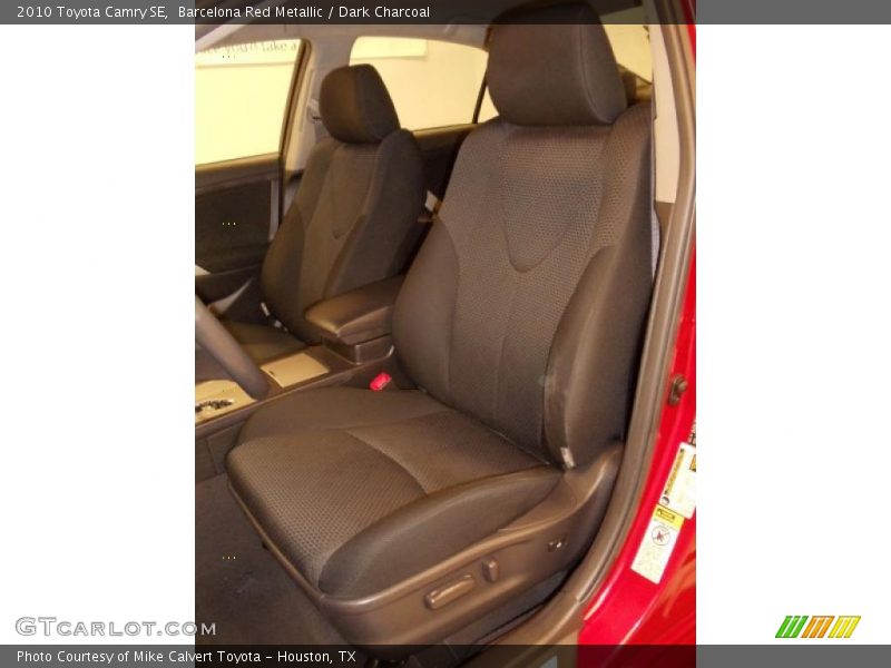 Barcelona Red Metallic / Dark Charcoal 2010 Toyota Camry SE