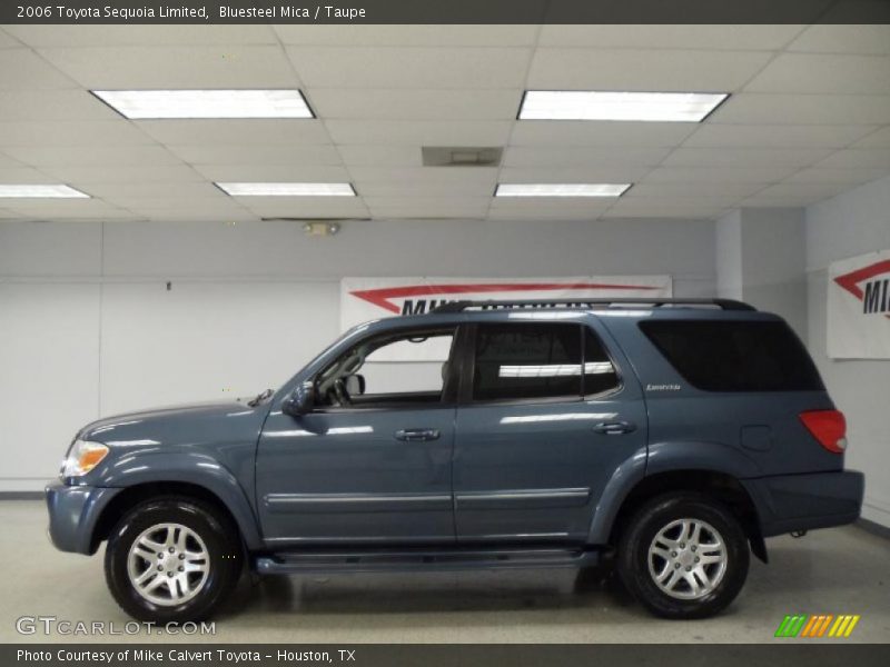 Bluesteel Mica / Taupe 2006 Toyota Sequoia Limited