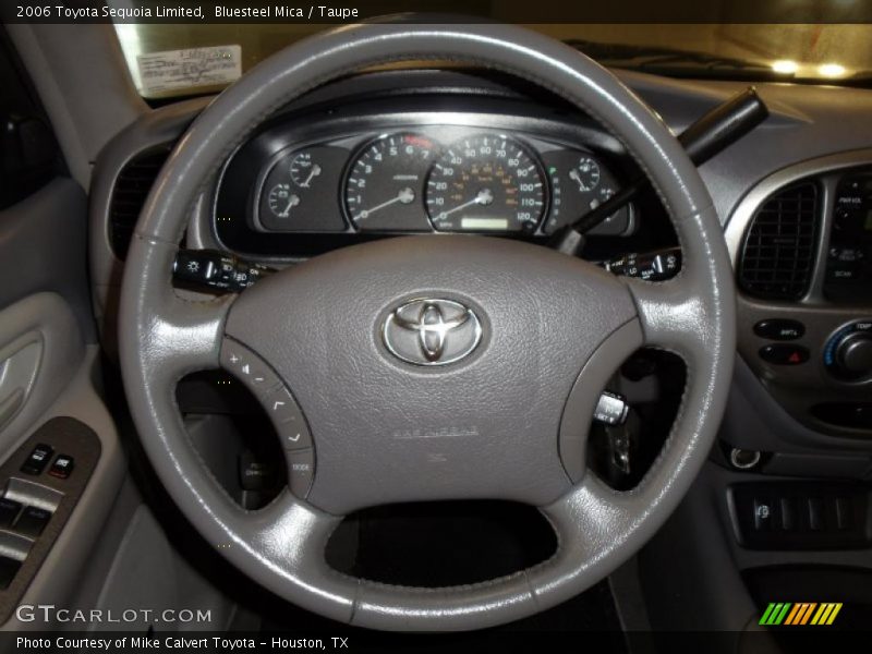 Bluesteel Mica / Taupe 2006 Toyota Sequoia Limited