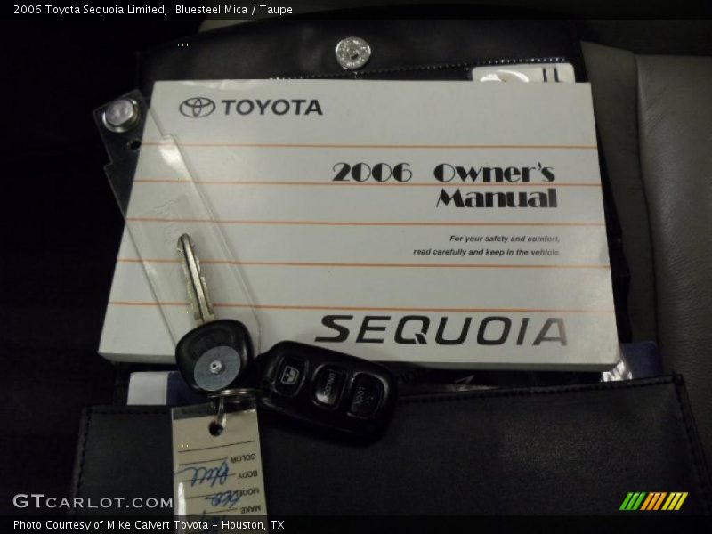 Bluesteel Mica / Taupe 2006 Toyota Sequoia Limited