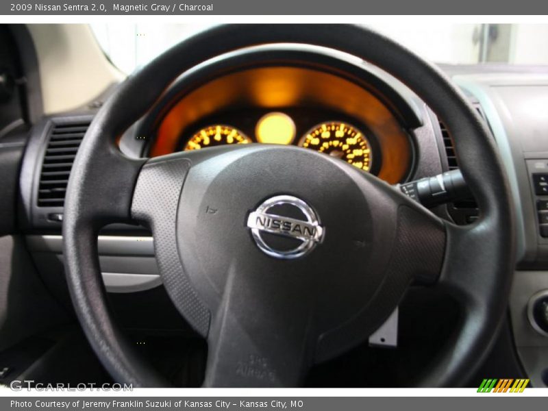 Magnetic Gray / Charcoal 2009 Nissan Sentra 2.0