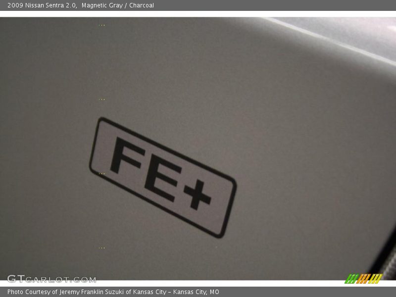 Magnetic Gray / Charcoal 2009 Nissan Sentra 2.0