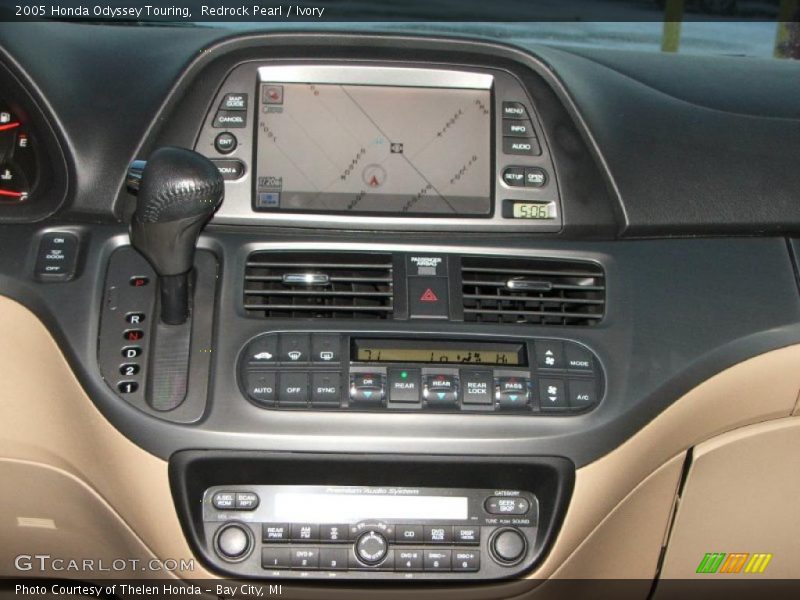 Redrock Pearl / Ivory 2005 Honda Odyssey Touring