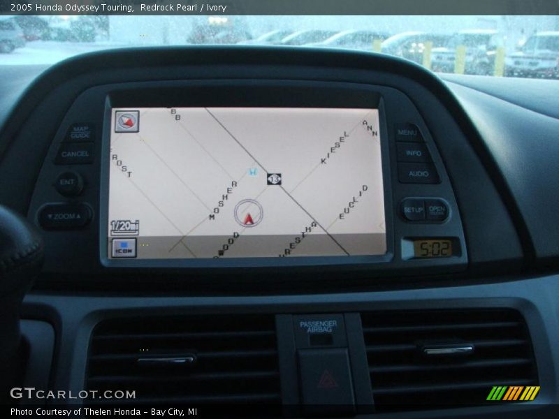 Redrock Pearl / Ivory 2005 Honda Odyssey Touring