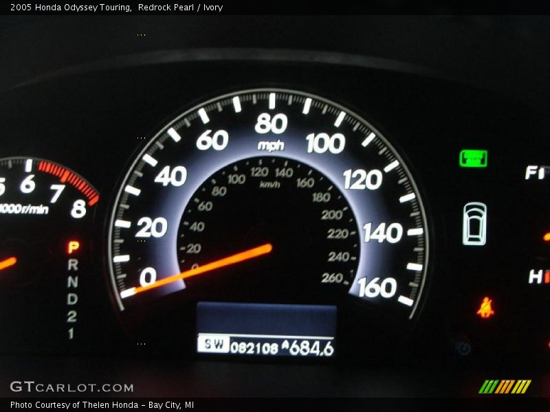 Redrock Pearl / Ivory 2005 Honda Odyssey Touring