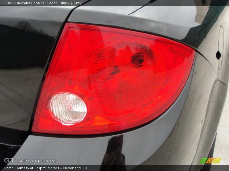 Black / Gray 2007 Chevrolet Cobalt LS Sedan