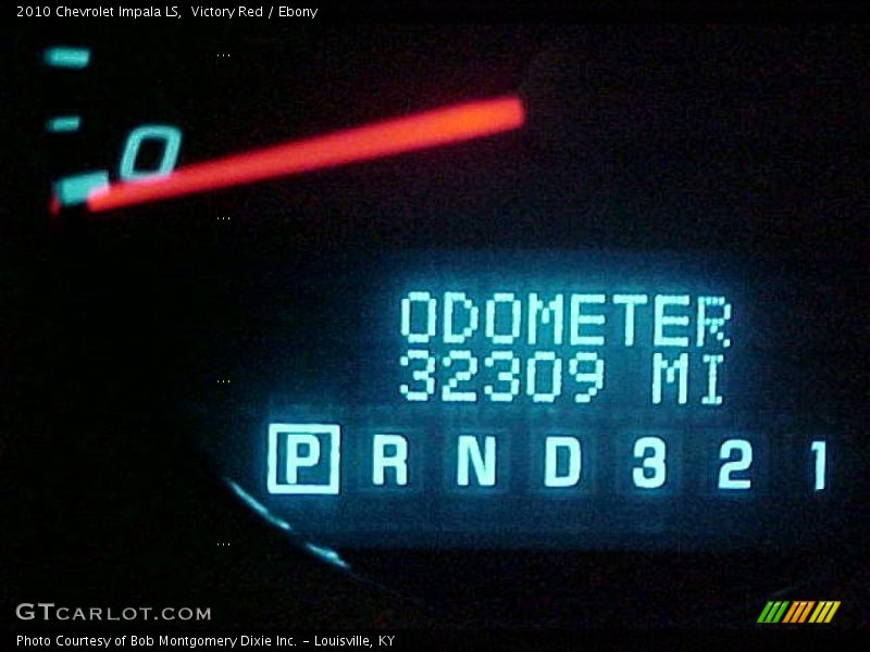 Victory Red / Ebony 2010 Chevrolet Impala LS