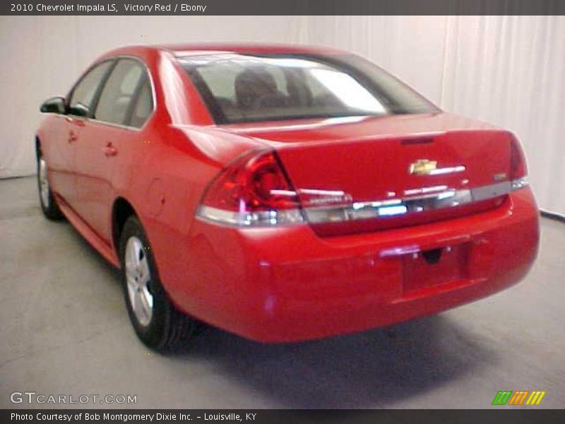 Victory Red / Ebony 2010 Chevrolet Impala LS