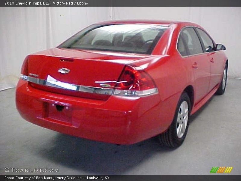 Victory Red / Ebony 2010 Chevrolet Impala LS