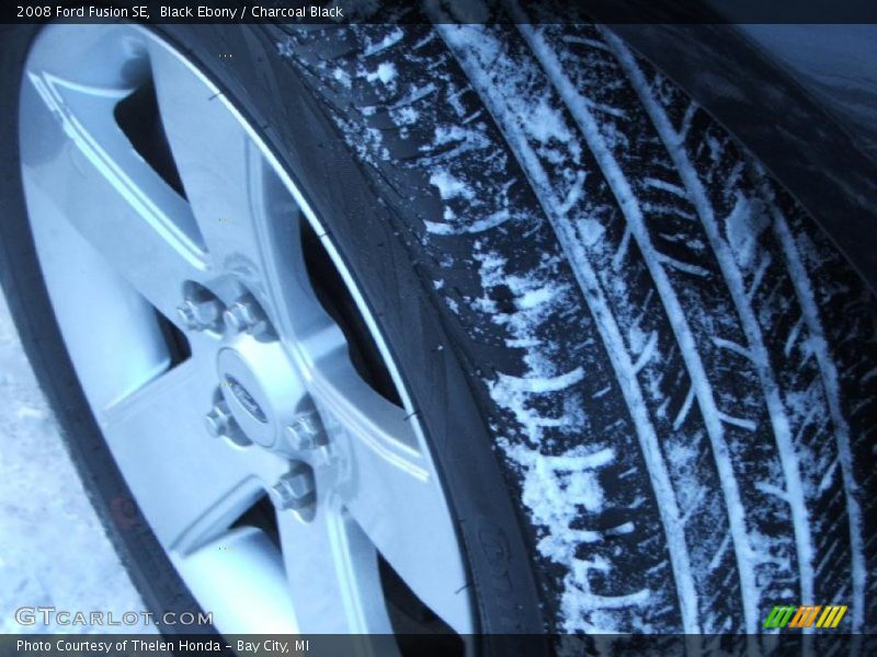 Black Ebony / Charcoal Black 2008 Ford Fusion SE