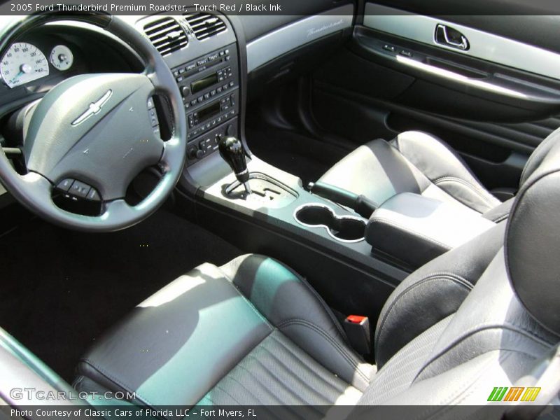 Torch Red / Black Ink 2005 Ford Thunderbird Premium Roadster