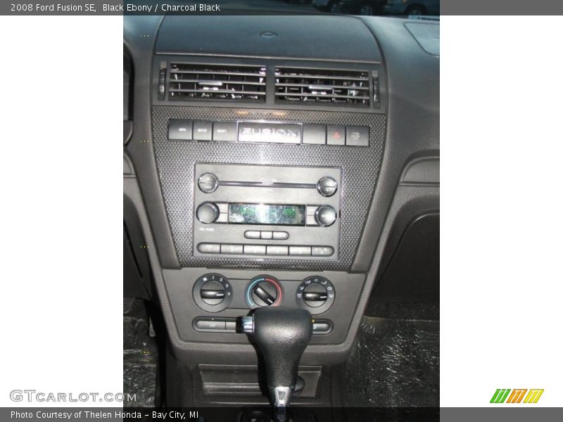 Black Ebony / Charcoal Black 2008 Ford Fusion SE