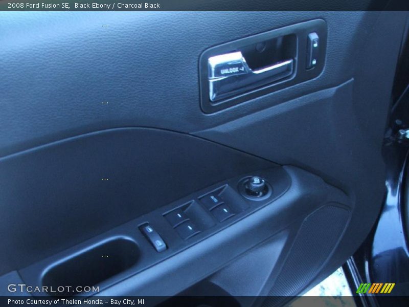 Black Ebony / Charcoal Black 2008 Ford Fusion SE