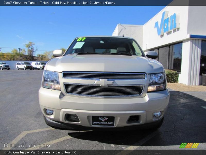 Gold Mist Metallic / Light Cashmere/Ebony 2007 Chevrolet Tahoe LT 4x4