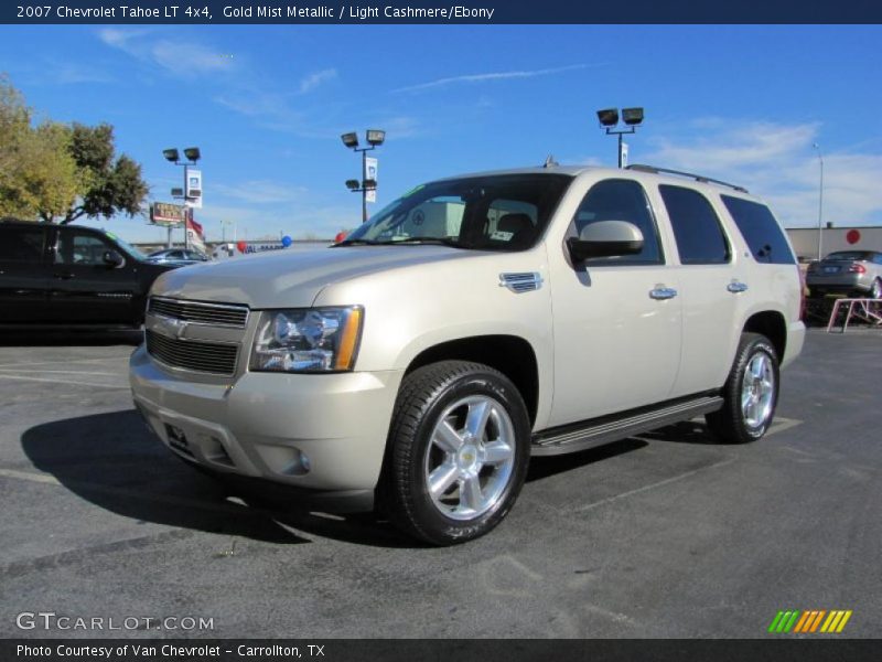 Gold Mist Metallic / Light Cashmere/Ebony 2007 Chevrolet Tahoe LT 4x4