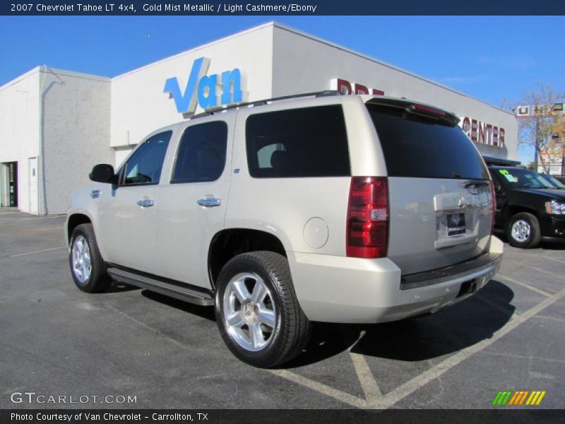 Gold Mist Metallic / Light Cashmere/Ebony 2007 Chevrolet Tahoe LT 4x4