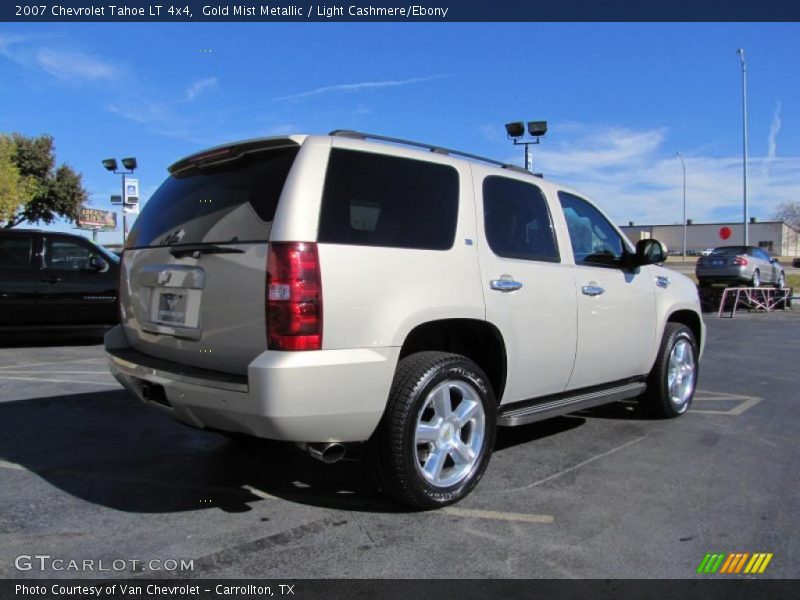 Gold Mist Metallic / Light Cashmere/Ebony 2007 Chevrolet Tahoe LT 4x4