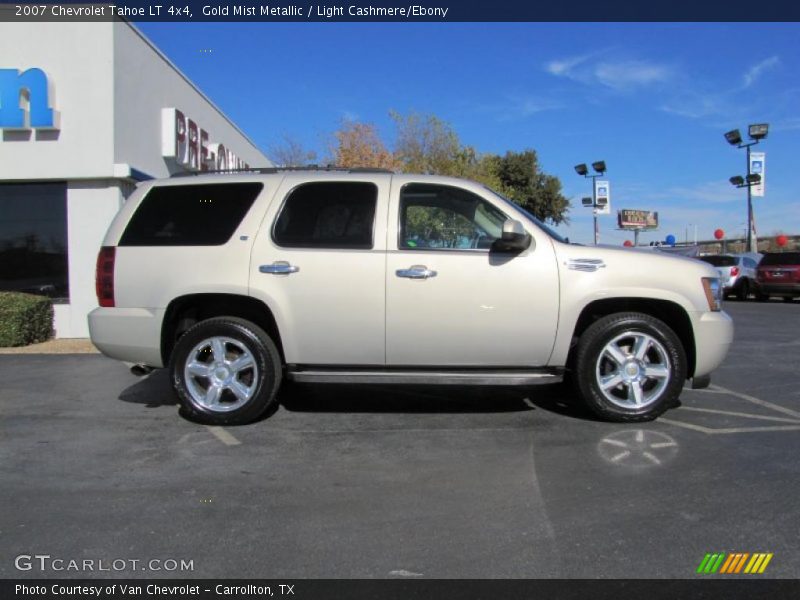 Gold Mist Metallic / Light Cashmere/Ebony 2007 Chevrolet Tahoe LT 4x4