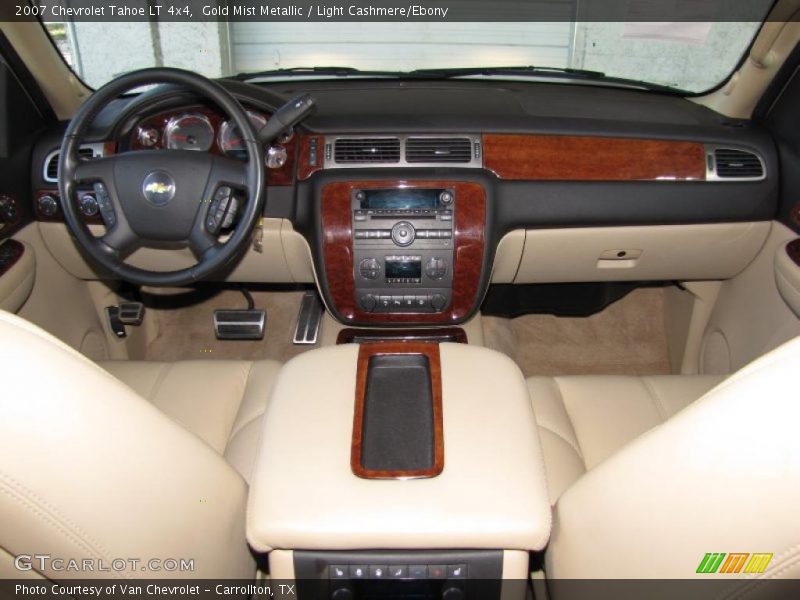 Gold Mist Metallic / Light Cashmere/Ebony 2007 Chevrolet Tahoe LT 4x4