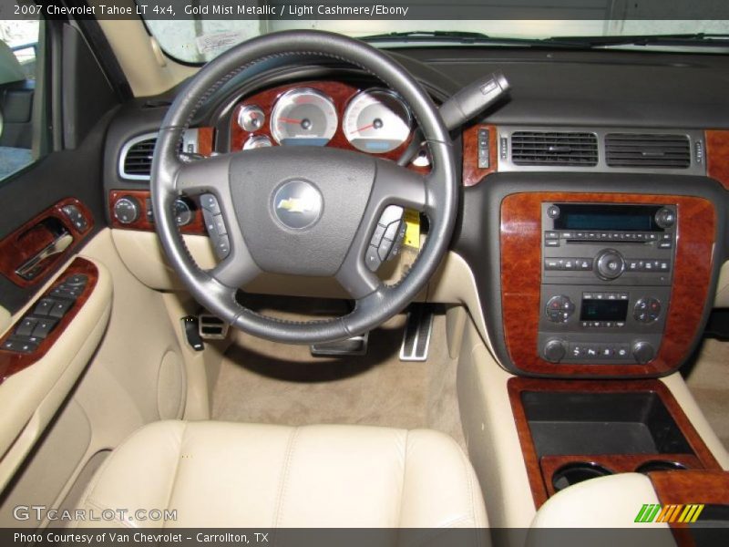 Gold Mist Metallic / Light Cashmere/Ebony 2007 Chevrolet Tahoe LT 4x4