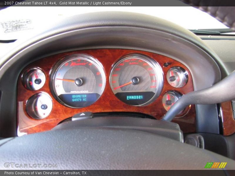 Gold Mist Metallic / Light Cashmere/Ebony 2007 Chevrolet Tahoe LT 4x4