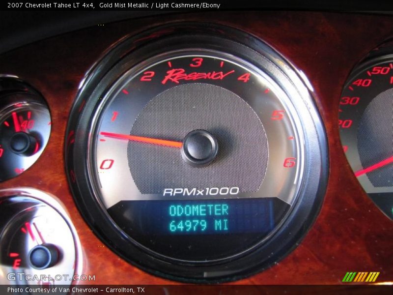 Gold Mist Metallic / Light Cashmere/Ebony 2007 Chevrolet Tahoe LT 4x4
