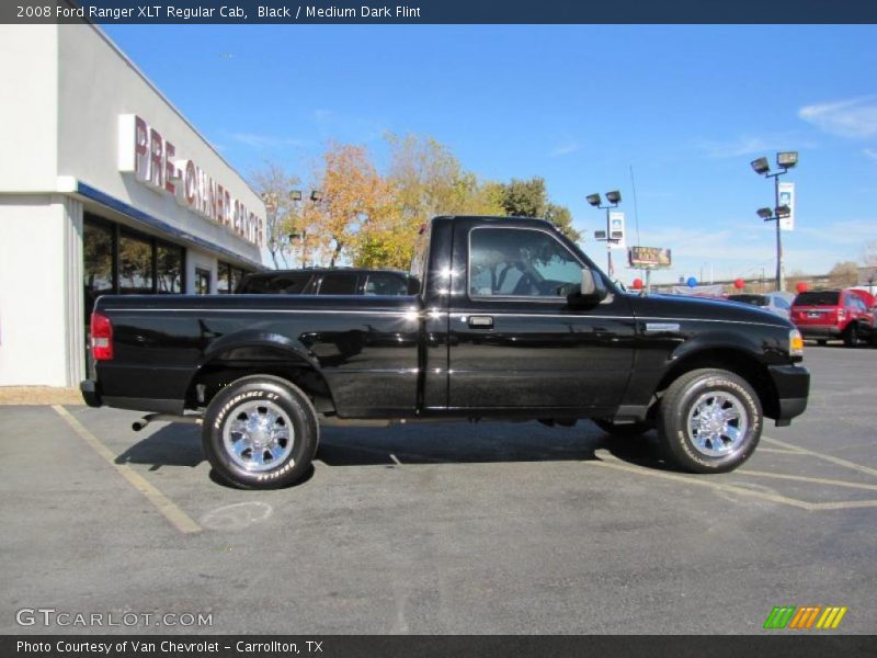 Black / Medium Dark Flint 2008 Ford Ranger XLT Regular Cab