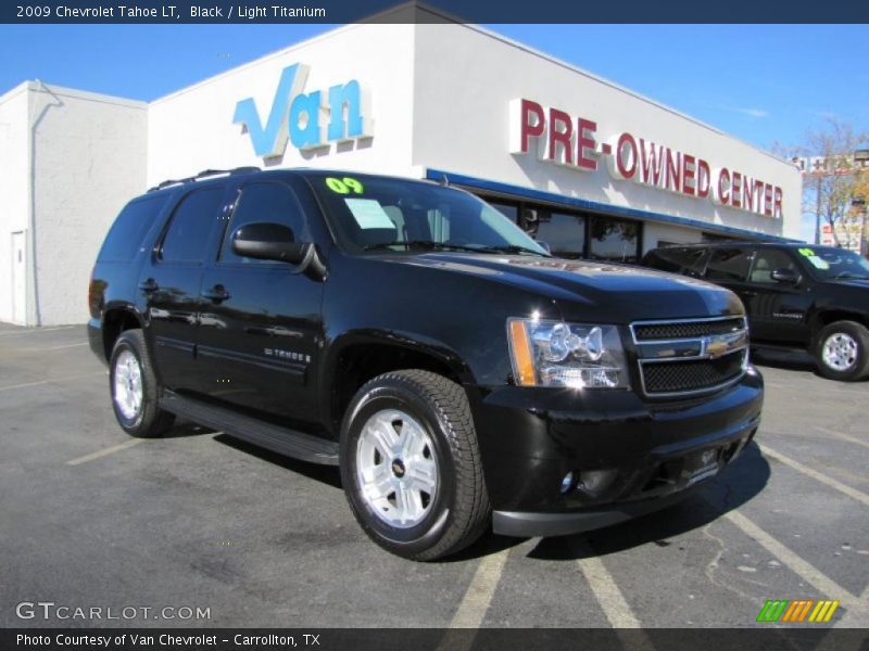 Black / Light Titanium 2009 Chevrolet Tahoe LT