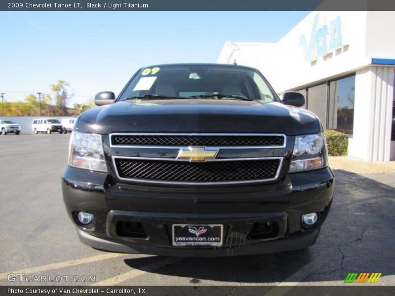 Black / Light Titanium 2009 Chevrolet Tahoe LT
