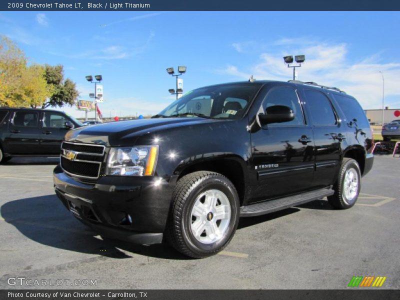 Black / Light Titanium 2009 Chevrolet Tahoe LT