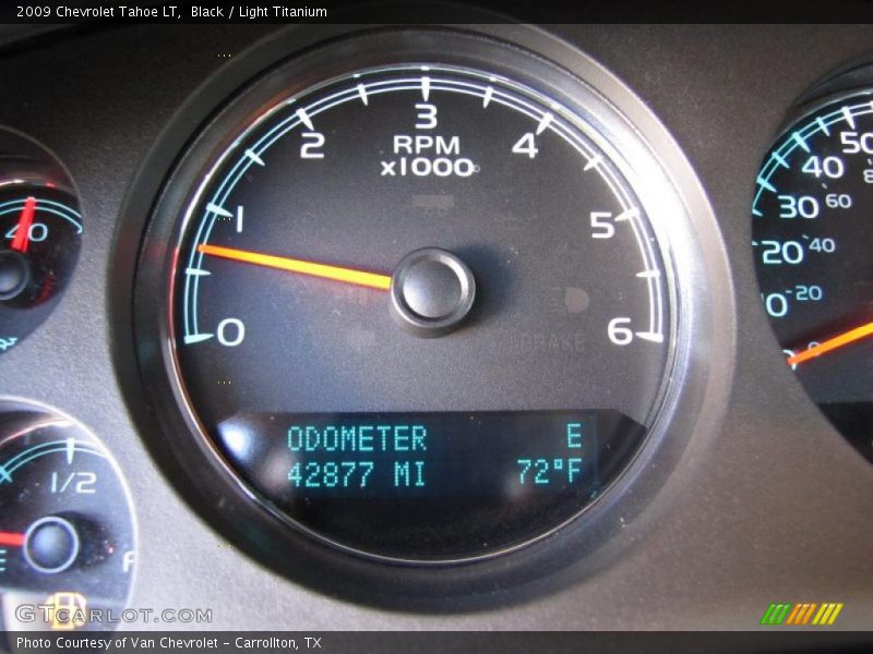 Black / Light Titanium 2009 Chevrolet Tahoe LT