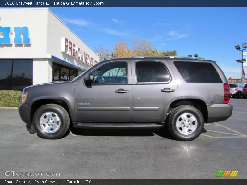 Taupe Gray Metallic / Ebony 2010 Chevrolet Tahoe LS