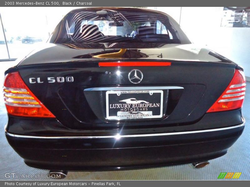 Black / Charcoal 2003 Mercedes-Benz CL 500