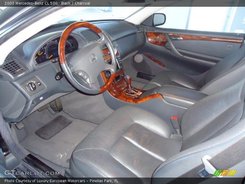 Charcoal Interior - 2003 CL 500 