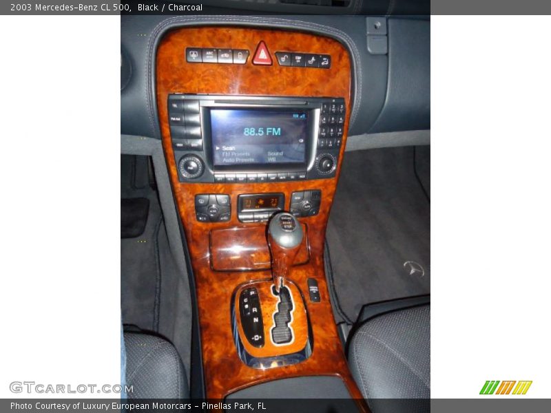 Controls of 2003 CL 500