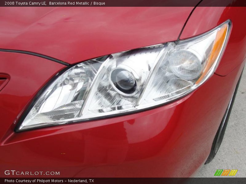 Barcelona Red Metallic / Bisque 2008 Toyota Camry LE